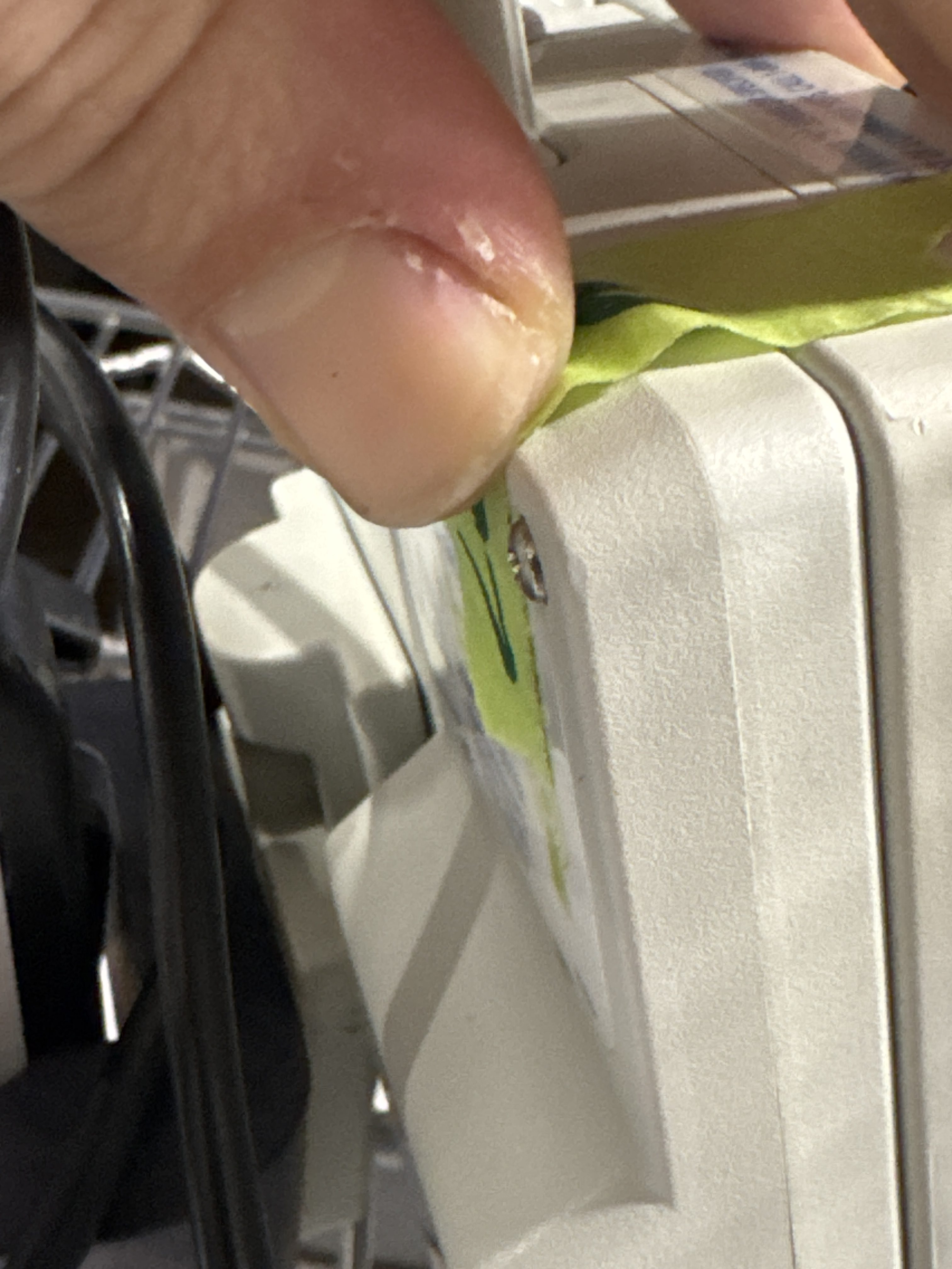 Photo of failed item